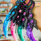 Custom Perler Bead Karambit - Handmade Fuse Bead Pixel Art