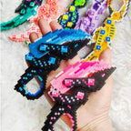 Custom Perler Bead Karambit - Handmade Fuse Bead Pixel Art